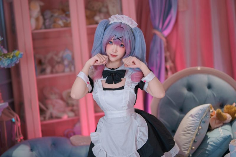 Bangni邦尼_初音未来·兔子洞女仆_[82P_711M]-百宝袋